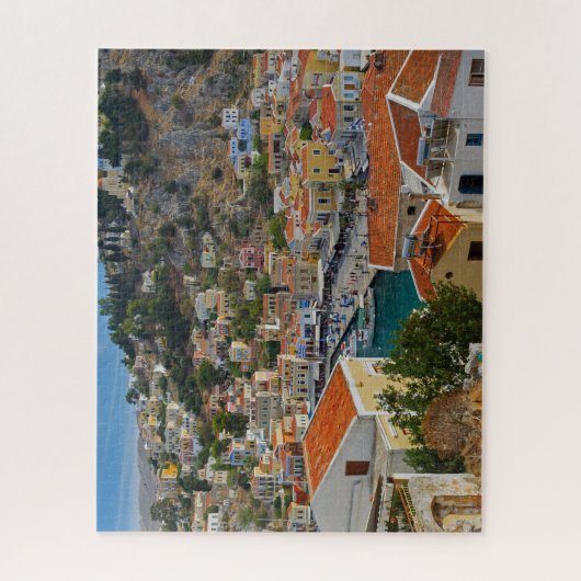 Greek Island Symi View Jigsaw Puzzle Legpuzzel (Verticaal)