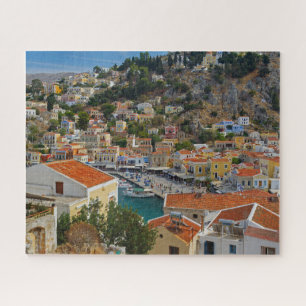 Greek Island Symi View Jigsaw Puzzle Legpuzzel