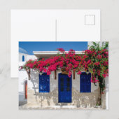 Greek Island Vibes Postcard Briefkaart (Voorkant / Achterkant)