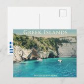 Greek Islands Postcard Briefkaart (Voorkant / Achterkant)