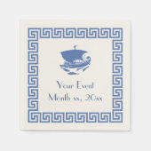 Greek Key Design Servetten (Voorkant)