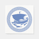 Greek Key Design Servetten (Voorkant)