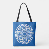 Greek Key Design Tote Bag (Achterkant)