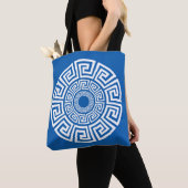 Greek Key Design Tote Bag (Dichtbij)