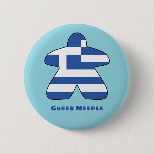 Greek Meeple Button (Voorkant)
