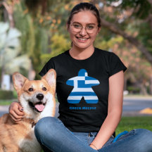 Greek Meeple Womens Shirt