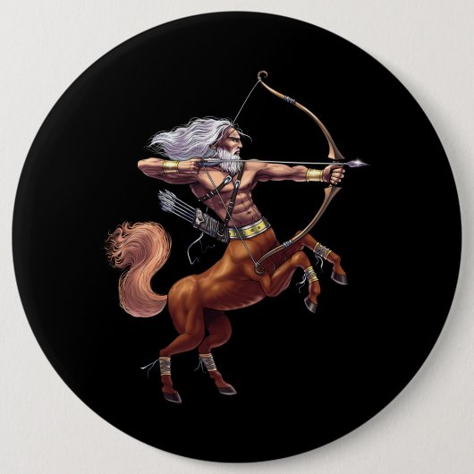 Greek Mythology Centaur Ronde Button 6,0 Cm (Voorkant)