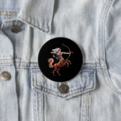 Greek Mythology Centaur Ronde Button 7,6 Cm (In situ)