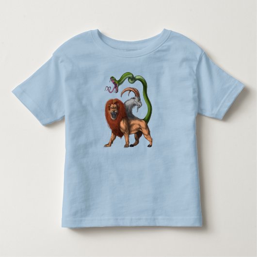 Greek Mythology Chimera Kinder Shirts (Voorkant)