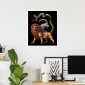 Greek Mythology Chimera Poster (Thuiskantoor)