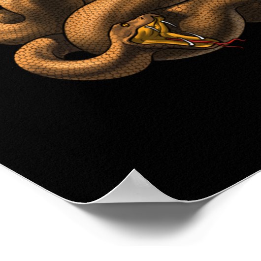 Greek Mythology Creature Typhon Poster (Hoek)