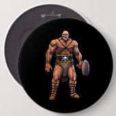 Greek Mythology Cyclops Ronde Button 6,0 Cm (Voorkant /achterkant)