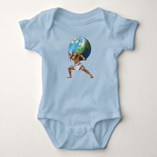 Greek Mythology God Atlas Romper (Voorkant)