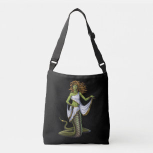Greek Mythology Goddess Medusa Crossbody Tas