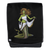 Greek Mythology Goddess Medusa Rugtassen (Voorkant)