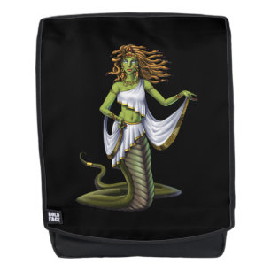 Greek Mythology Goddess Medusa Rugtassen