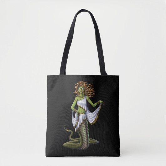 Greek Mythology Goddess Medusa Tote Bag (Voorkant)