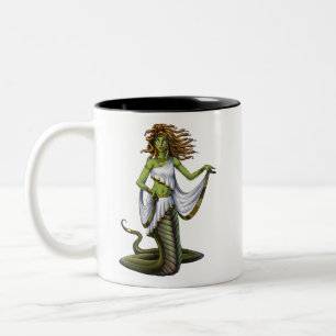 Greek Mythology Goddess Medusa Tweekleurige Koffiemok