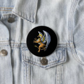 Greek Mythology Griffin Ronde Button 7,6 Cm (In situ)