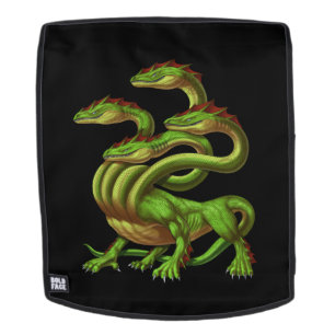Greek Mythology Hydra Rugtassen