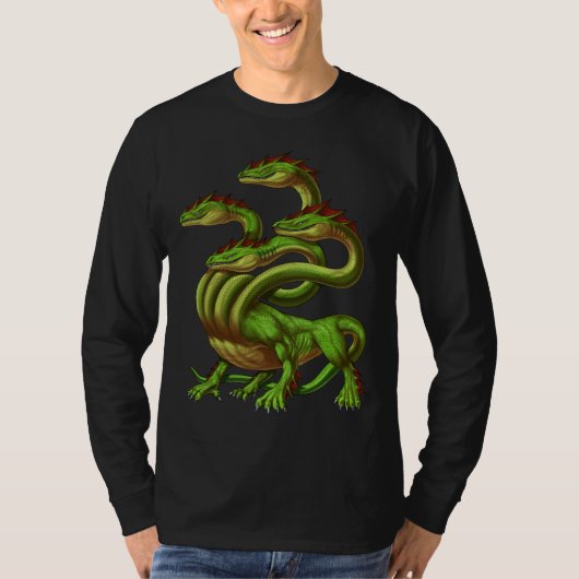 Greek Mythology Hydra T-shirt (Voorkant)