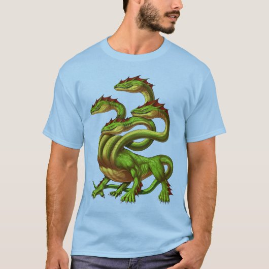 Greek Mythology Hydra T-shirt (Voorkant)