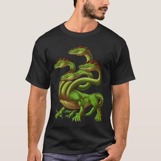 Greek Mythology Hydra T-shirt (Voorkant)