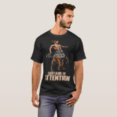 Greek Mythology Minotaur I Centaur of Attention T-shirt (Voorkant volledig)