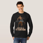 Greek Mythology Minotaur I Centaur of Attention T-shirt (Voorkant volledig)