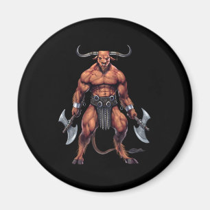 Greek Mythology Minotaur Magneet