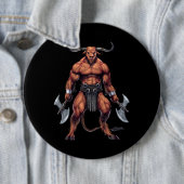Greek Mythology Minotaur Ronde Button 6,0 Cm (In situ)