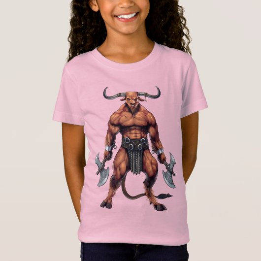Greek Mythology Minotaur T-shirt (Voorkant)
