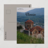Greek Orthodox Church in Berat Albania Briefkaart (Voorkant / Achterkant)
