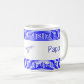 Greek Papou Ceramic Mug Koffiemok (Voorkant rechts)