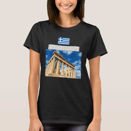 Greek Parthenon Greece T-shirt (Voorkant)