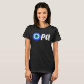 Greek Pride OPA Evil Eye Hellas Greece Evil Eye Ma T-shirt (Voorkant volledig)