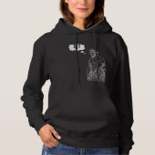 Greek Psi Statue Thought Bubble Expressing Thought Hoodie (Voorkant)