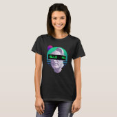 Greek Statue Vaporwave Retrowave Synthwave aesthet T-shirt (Voorkant volledig)