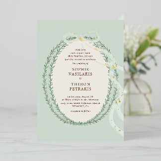 Greek Stefana Folie Uitnodiging