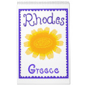 Greek Summer Scenes & Patterns Calendar Kalender (Hoes)
