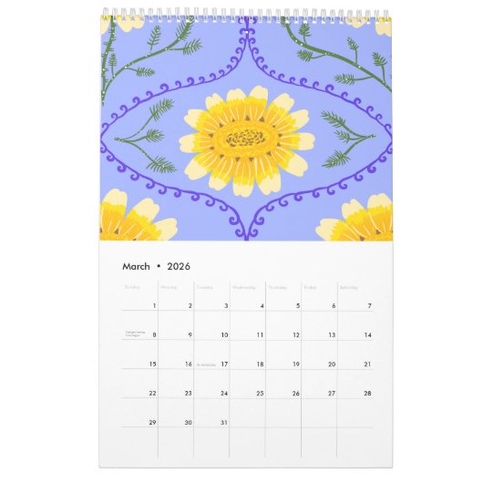 Greek Summer Scenes & Patterns Calendar Kalender (Mar 2026)