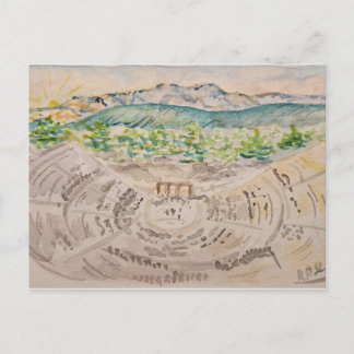 Greek Theater Postcard Briefkaart