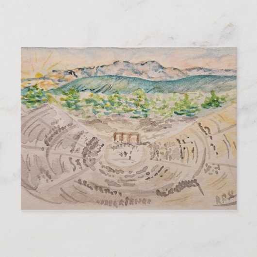 Greek Theater Postcard Briefkaart (Voorkant)