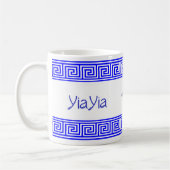 Greek YiaYia Ceramic Mug Koffiemok (Links)