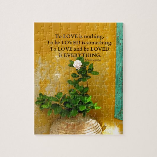 greekproverbInspirational Love quote Grieks Prover Legpuzzel (Verticaal)