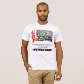 GREEKS OVER MENSEN #VOTEOUTGOP T-Shirt (Voorkant volledig)