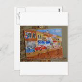 Greektown Detroit Briefkaart (Voorkant / Achterkant)