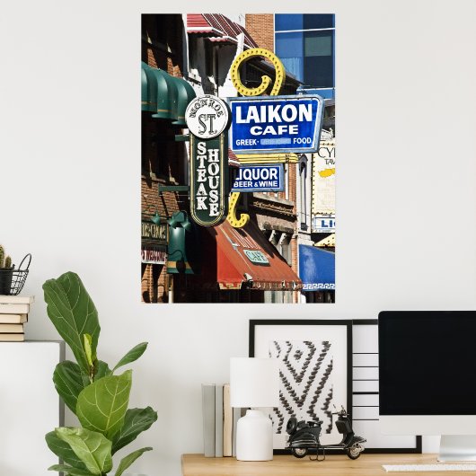 Greektown Poster (Thuiskantoor)