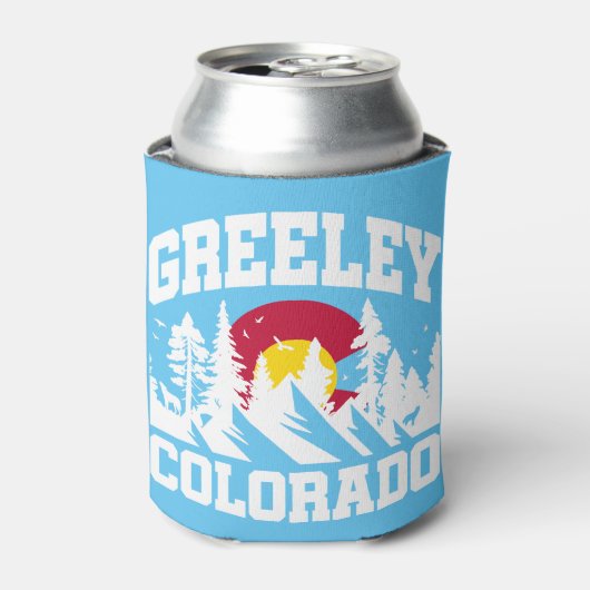 Greeley, Colorado Blikjeskoeler (Blikje Voorkant)