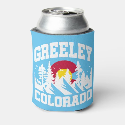 Greeley, Colorado Blikjeskoeler (Blikje Achterkant)